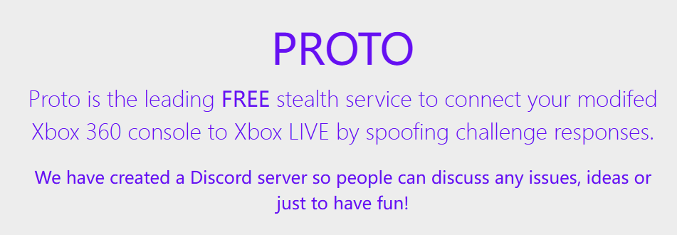 Proto 国外的Xbox Live服务【付费】